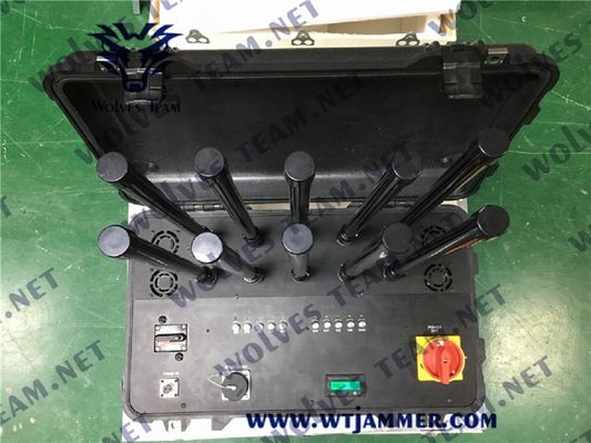 894MHZ CDMA 휴대용 신호 방해기 PCS DCS 220W 휴대폰 신호 방해기