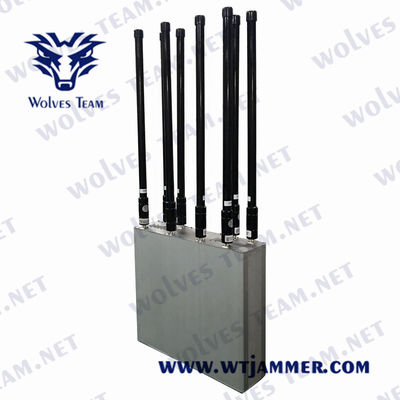 GSM CDMA PCS DCS 셀룰러 신호 방해기 AC110-220V 35W LTE