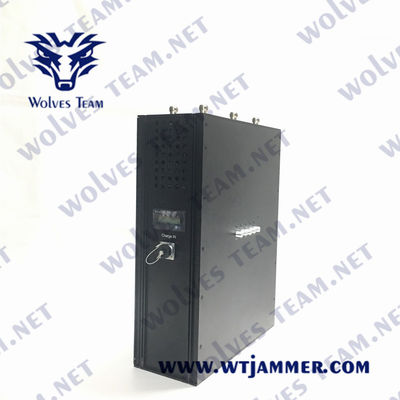 주문 체계적인 150m 80W 군사 배낭 신호 방해기 4G 5G 여섯 대 online manufacture
