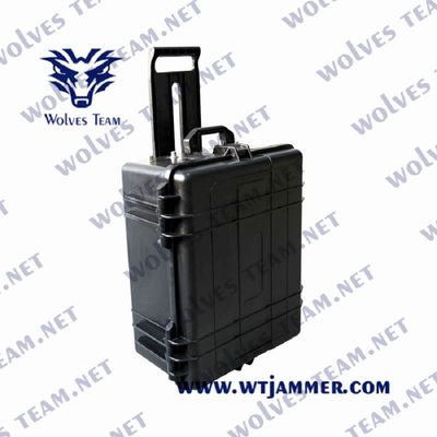 군 VIP 차량 호송을 위한 UMTS WCDMA 펠리칸 IP65 VHF UHF 방해기 900W