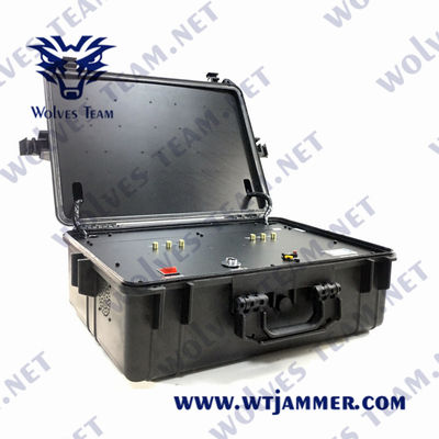 합성되는 휴대용 RF GPS WIFI 5.8G UAV 무인비행기 방해기 2500m PLL