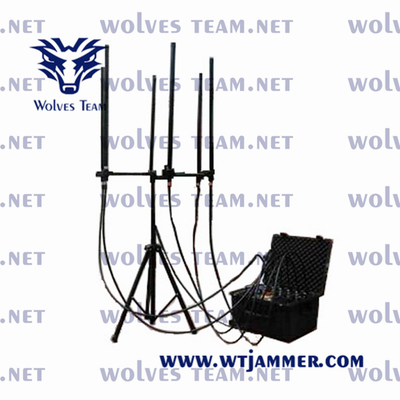 DC27V 휴대전화 방해기 350W CDMA GSM DCS PCS 5G 신호 방해기