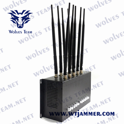 AC 접합기를 가진 90W 휴대폰 방해기 3G DCS PHS 4G 5G 방해기 CDMA GSM