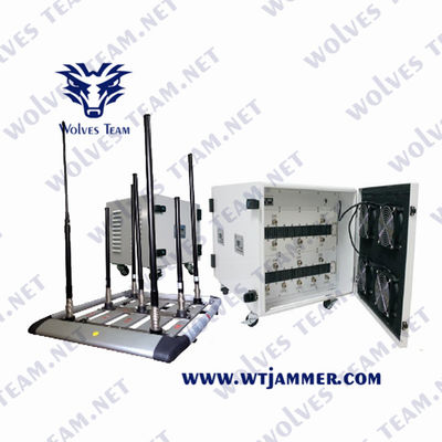 주문 군 단위 IED 폭탄 방해기 500w WIFI 5.8 GPS GSM 3G 4G 5G online manufacture