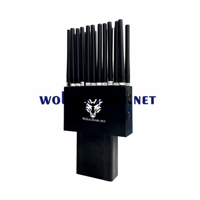 22 밴드 22W RF 신호 방해기 휴대폰 GSM 3G 4G 5G 와이파이 GPS Lojack