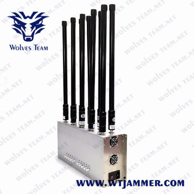 주문 3200-3600MHz 셀룰러 신호 방해기 GPS 로커 3G 4G 5G VHF UHF 5G online manufacture