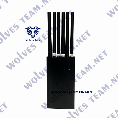 합성된 2W 휴대용 GPS 방해기 L1 L2 L3 L4 L5 GPS 5 안테나