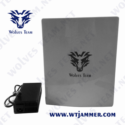 GSM WIFI 2.4G GPS 무인 항공기 신호 방해기 3 밴드 15w 방수
