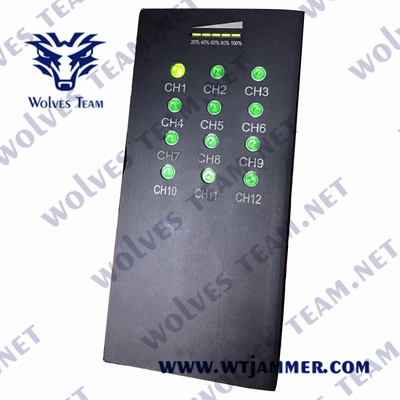 PCS DCS 500W GSM 휴대전화 방해기 500 미터 VHF UHF