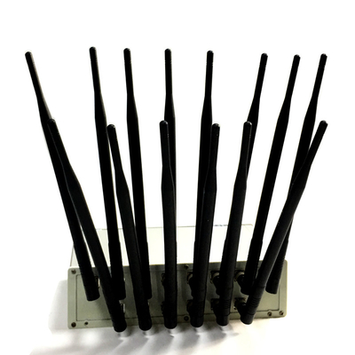 GPS Lojack 70W 휴대전화 방해기 14 밴드 240VAC UHF VHF GSM 3G 4G 5G
