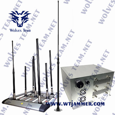 주문 330W IED 폭탄 방해기 WIFI VHF UHF GPS 4G 5G DDS 컨보이 시스템 online manufacture