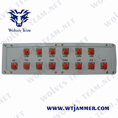 400-500MHz 휴대전화 방해기 16 안테나 WIFI UHF VHF GSM CDMA