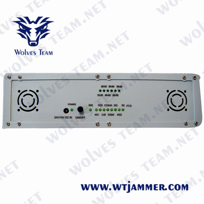 400-500MHz 휴대전화 방해기 16 안테나 WIFI UHF VHF GSM CDMA