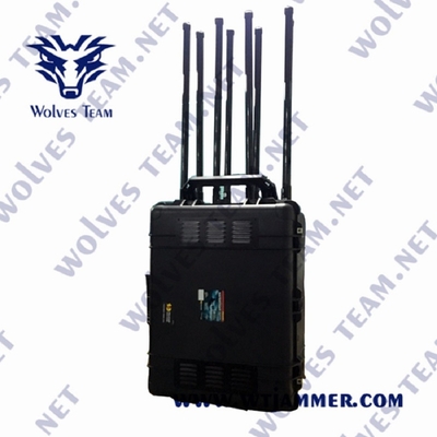 RF GSM CDMA UMTS를 위한 방수 옥외 신호 방해기 400W