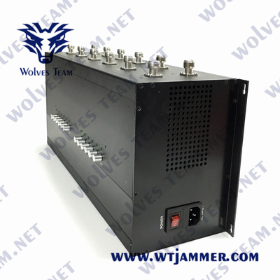 UHF VHF 전화 신호 방해기 50W 워키토키 12 안테나 Lojack