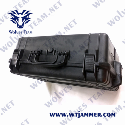 25W 반대로 Uav 무인비행기 방해기 핸드백 8kg 5000m WIFI GPS 보호