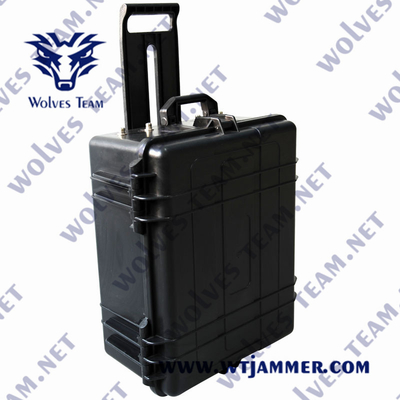 PCS DCS 300m 폭탄 신호 방해기 3G 4G GPS WiFi 8 채널 CDMA GSM