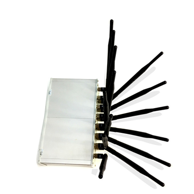 CDMA GSM Lojack 신호 방해기 14 안테나 50m 14 와트 3G 4G 5G