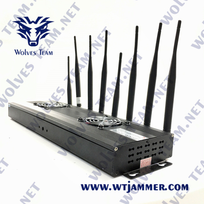 CDMA GSM Lojack 신호 차단기 UHF VHF 100 ~ 240VAC 40W