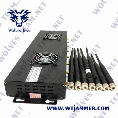 CDMA GSM Lojack 신호 차단기 UHF VHF 100 ~ 240VAC 40W