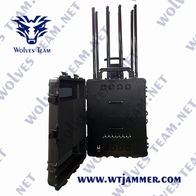 20-3600Mhz 휴대폰 신호 방해기 DCS PCS 방수 500W