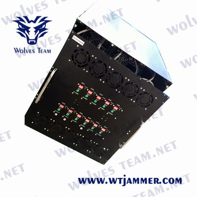 주문 CDMA GSM 무선 신호 방해기 1000W 3G 4G 5G 자동차 폭탄 IED 군 online manufacture