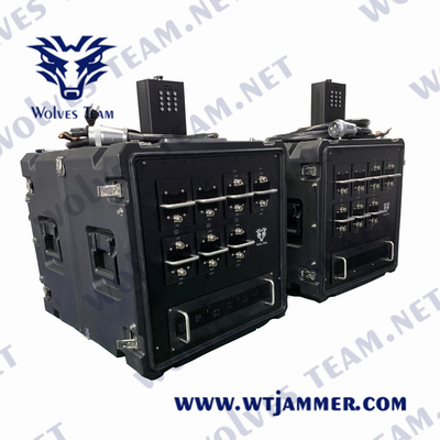 500W GSM 폭탄 신호 방해기 24V CDMA는 EOD를 위한 수동으로 통제를 전환합니다