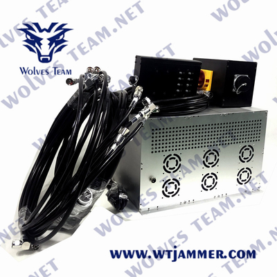 AC240V IED 폭탄 방해기 CDMA GSM 3G 4G 5G GPS 8 밴드 5dBi