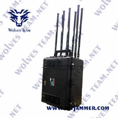 300W Lte 군 신호 방해기 8 수로 2G 3G 4G 5G GSM CDMA 반대로 테러