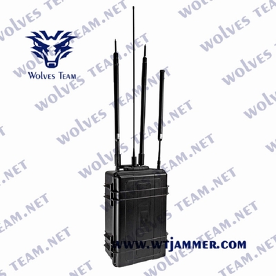 군부대 포켓용 신호 전파 교란기 500 미터 GSM 와이파이 GPS 8 밴드