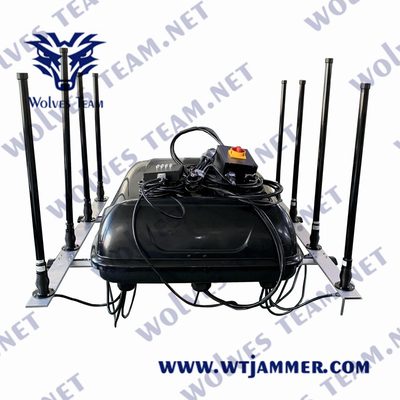 500 와트 차량 신호 전파 교란기 DDS 로작 GSM 와이파이 GPS 500 미터