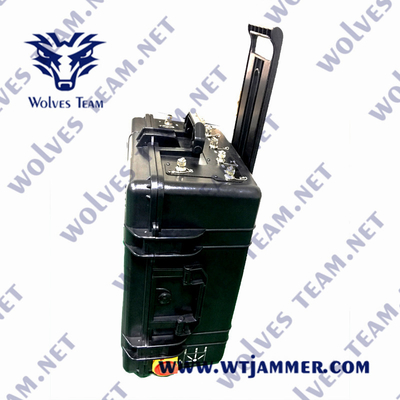 IED 공격을 위한 500W 만팩 휴대폰 전파 교란기 520MHz GSM 3G 4G 5G