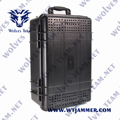 IED 공격을 위한 500W 만팩 휴대폰 전파 교란기 520MHz GSM 3G 4G 5G