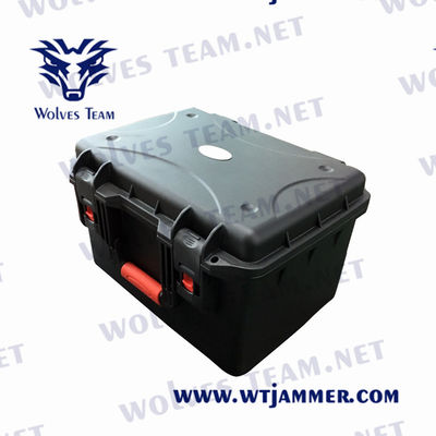 주문 휴대용 GSM 휴대 전화 Jammer 500W 3G 4G 5G 예비 배터리 CDMA online manufacture