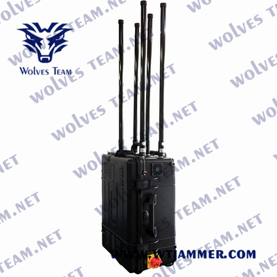 CDMA PC 휴대용 신호 전파 교란기 3G 4G LTE 4G 와이맥스 5G 와이파이 1200W 1000m