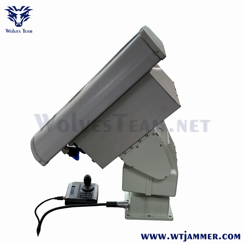 60W UAV 신호 방해기 VIP 보안 정보 누출을 위한 드론 신호 스크램블러