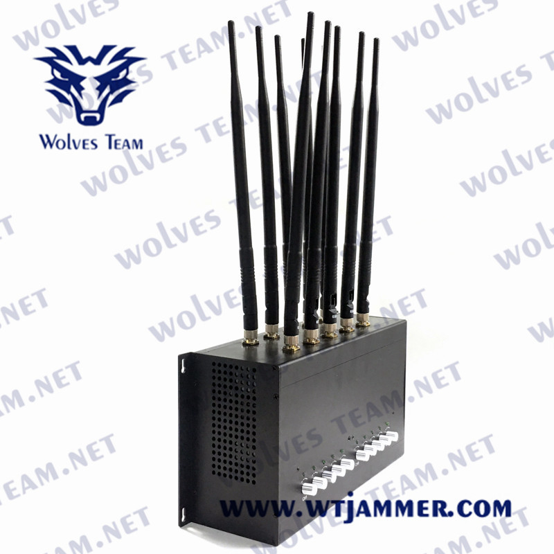AC 접합기를 가진 90W 휴대폰 방해기 3G DCS PHS 4G 5G 방해기 CDMA GSM