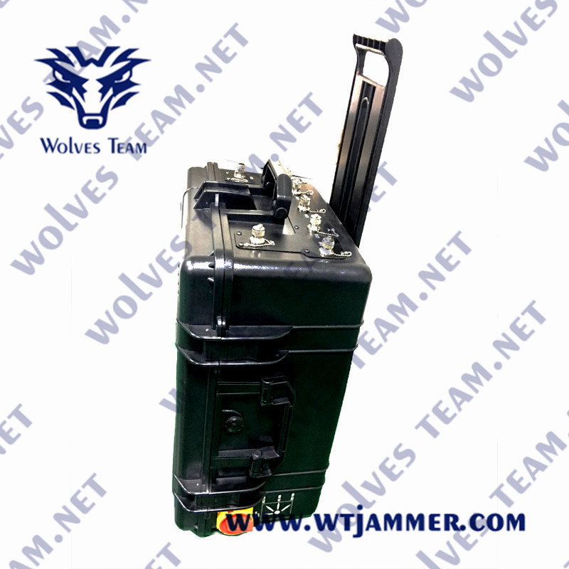 IED 공격을 위한 500W 만팩 휴대폰 전파 교란기 520MHz GSM 3G 4G 5G