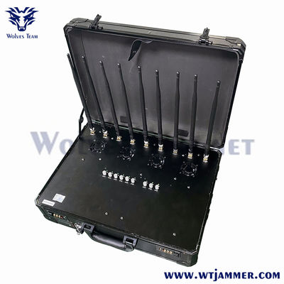 40W 8 밴드 휴대용 핸드백 WIFI2.4G WIFI5.8G 2G 3G 4G 셀 폰 재머 -WT808TA5-8