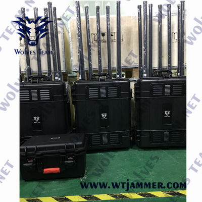 PLL GPS WIFI5.8D VHF UHF 신호 방해 5G 주파수용 전원 차단기 (AC 어댑터 포함) 성능