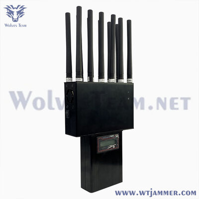 휴대용 16 안테나 휴대전화 GSM 3G 4G 5G 제머 Wifi 블루투스 GPSL1-L5 제머 20m