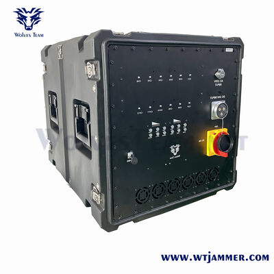 차량에 장착된 IED 폭탄 방해기 2G 3G 4G GPS WIFI 및 5.8G 주파수를 포함하는 신호 방해기 시스템