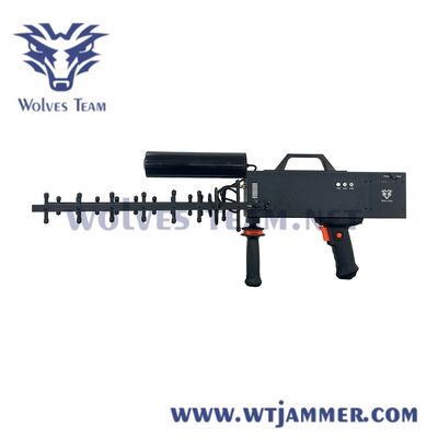 Multi Band Anti Drone Defense System UAV Signal Jamming & Shielding Device for Full Spectrum Drone Mitigation