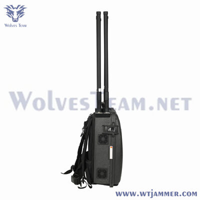 8개의 안테나 VIP 보호 안전 GPS WIFI 휴대폰 신호 차단제를 위한 고성능 책가방 방해기