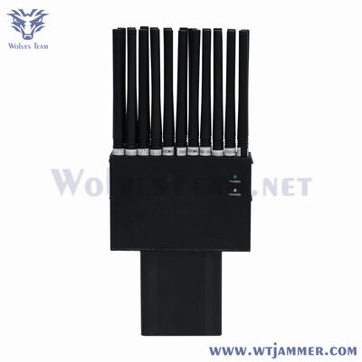 22W 휴대용 22-밴드 제머 3G/4G/5G GPS 와이파이 315/433/868MHz