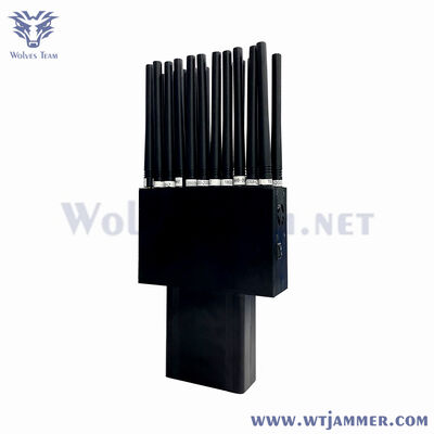 Portable 22 Bands Handheld Signal Jammer For moving environment