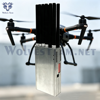 저렴한 공장 직판 휴대용 신호 재머 단거리 5-15m 재밍 커버리지 2G 3G 4G WiFi GPS 315-433MHz 보안용 신호 차단기