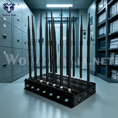 14 안테나 조절 가능한 3G 4G 5G 와이파이 UHF VHF GPS 로커 및 국가 보안 정보용 원격 제어