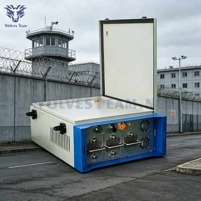 Waterproof High Power 3G 4G 5G WiFi GPS Drone Jammer 500-2000M Long Range Anti-UAV Blocker for African Large Prisons And Correctional Facilities