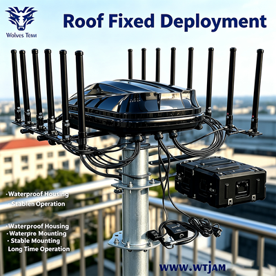 1400W 14 대 대역 5G 및 GPS L1 L5 고정 해저 방수 외부 셀룰러 WiFi UHF VHF 차단기